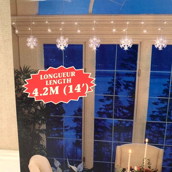 Danson Snowflakes With 100 Lights Indoor - Picture 4 of 7